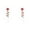 Red + Green, variant on Christmas Curly Pick,1PCS Red White Bells Candy Cane for Xmas Tree Topper Decor,Christmas Curly Tree Pick for Vase Wreaths Home Party Ornaments(Red)