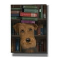 thumbnail image 1 of Epic Graffiti 'Airedale and Books,' by Fab Funky, Canvas Wall Art, 12"x16", 1 of 3