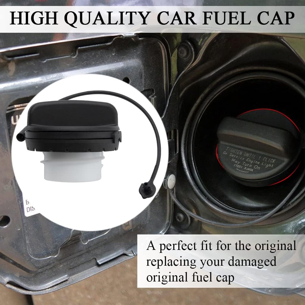 Azpartspro Gas Fuel Tank Cap For Nissan Versa 2012-2020 & Versa Note 2014-2019 1.6L