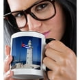 thumbnail image 2 of 3dRose, Cuba, Havana, Morro Castle lighthouse - CA11 WBI0039 - Walter Bibikow, 11oz Two-Tone Black Mug, 2 of 7