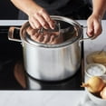 thumbnail image 3 of Demeyere Essential 5-ply 8-qt Stainless Steel Stock Pot with Lid, 3 of 6