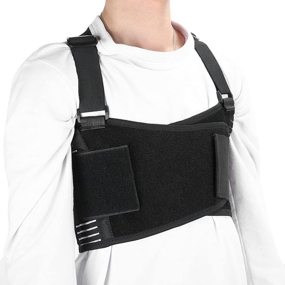 Rib Belt, Back Brace,Rib Fracture Support Brace Breathable Adjustable Chest Lumbar Protector Strap Belt,Chest Compression Support for Rib Muscle Injuries, Bruised Ribs or Rib Flare