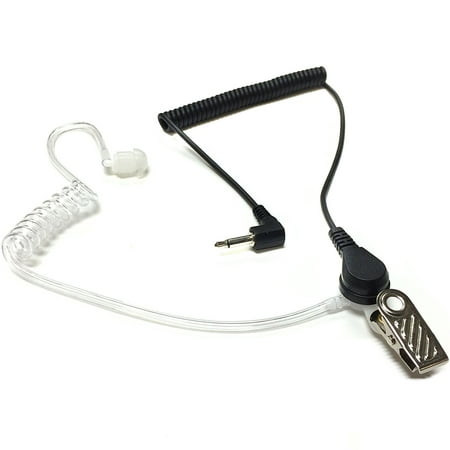 2.5mm Police Listen Only Acoustic Tube Earpiece Headset for Radio Speaker Mic by The Comm