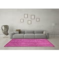 thumbnail image 3 of Ahgly Company Indoor Rectangle Abstract Pink Modern Area Rugs, 3' x 5', 3 of 4