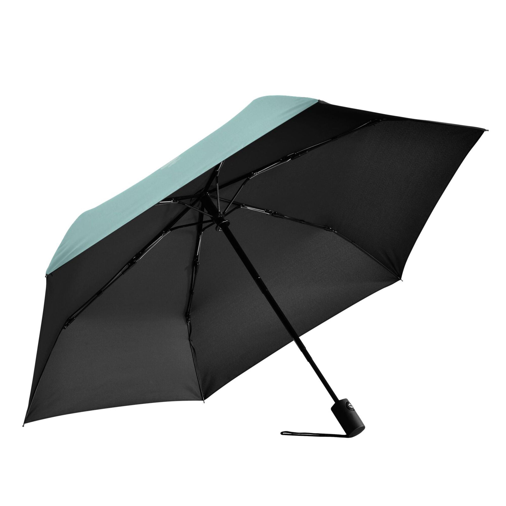 FORMRS Travel Umbrella Folding Auto Open Close Windproof Rain UV Protection, White Cartoon Swan