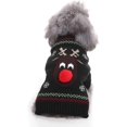 thumbnail image 3 of Suéteres navideños para perros compatibles con perros pequeños - Suéter navideño para perros pequeños - Suéter navideño simple para perros pequeños - Lindo regalo navideño compatible, 3 of 5