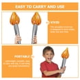 thumbnail image 3 of KAKOWELY 6pcs Creative Inflatable Torches Kids Performance Props Torches Playthings,15.75"X4.92"X0.04", 3 of 4