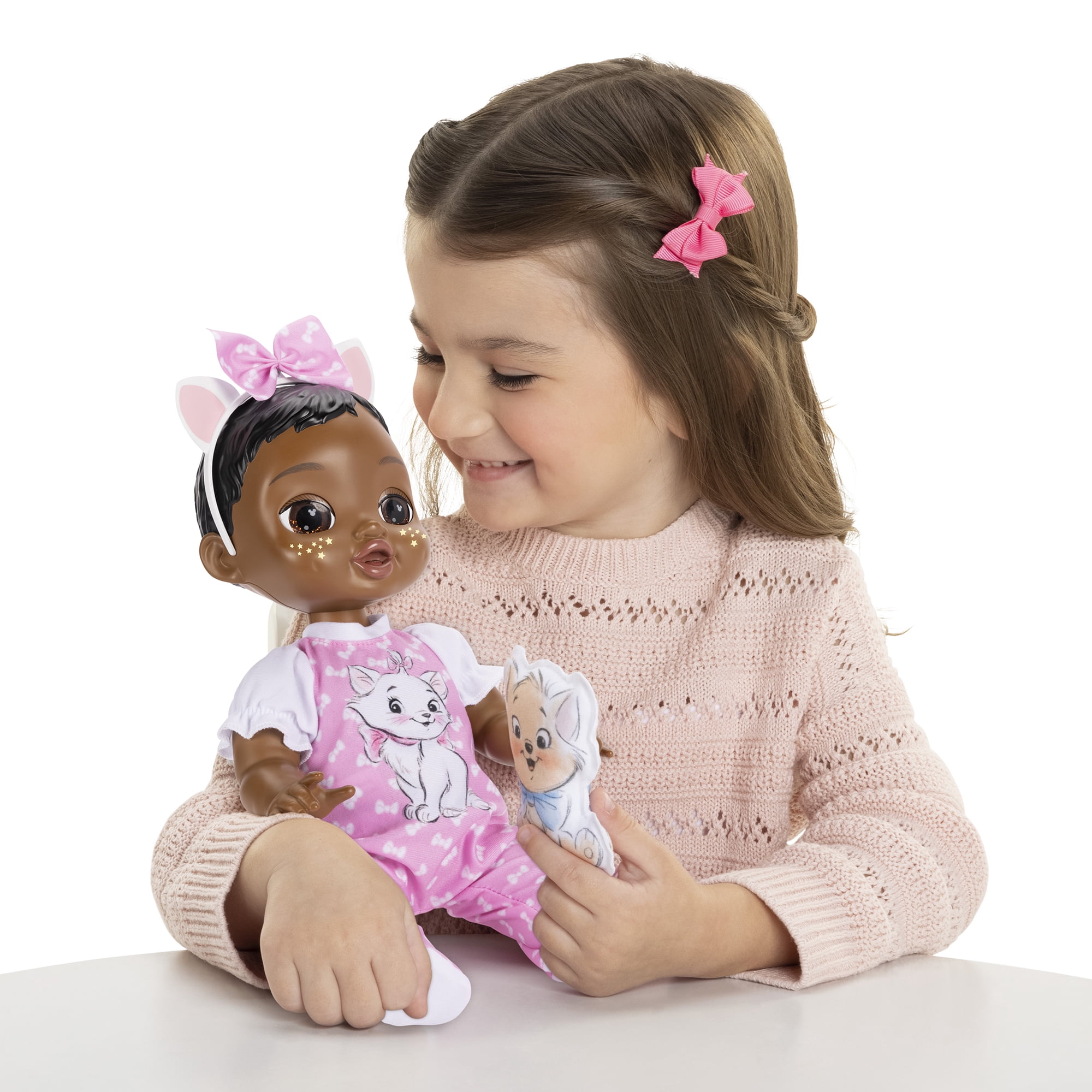 Disney Darlings Deluxe Marie Feature Baby Doll for Child Ages 2+