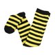 thumbnail image 5 of SAYOO Traje de guantes de medias para mujeres, calcetines rayados a través de la rodilla + guantes sin dedos SAYOO  moda, 5 of 7