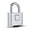 Silver, variant on Weatherproof Outdoor Combination Lock Heavy Duty 4 Code Security Lock Reliable Security Lock for Fence Gate Shed Garage