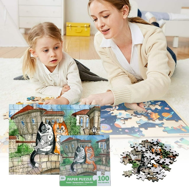 Children Puzzles 100 Piece Large Puzzle Game Interesting Toys Personalized Gift