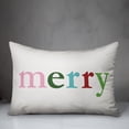 thumbnail image 3 of Creative Products Merry 14x20 Spun Poly Pillow, 3 of 3