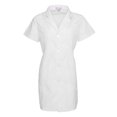 thumbnail image 1 of Bata de Laboratorio Sunnimix Abrigo de Laboratorio Blanco Unisex Manga Corta M, 1 of 8
