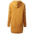 thumbnail image 3 of MixMatchy Women's Casual Oversized Long Sleeve Fleece Hoodie Sweatshirts Loose Hooded Pullover Tunic (S~3X), 3 of 5