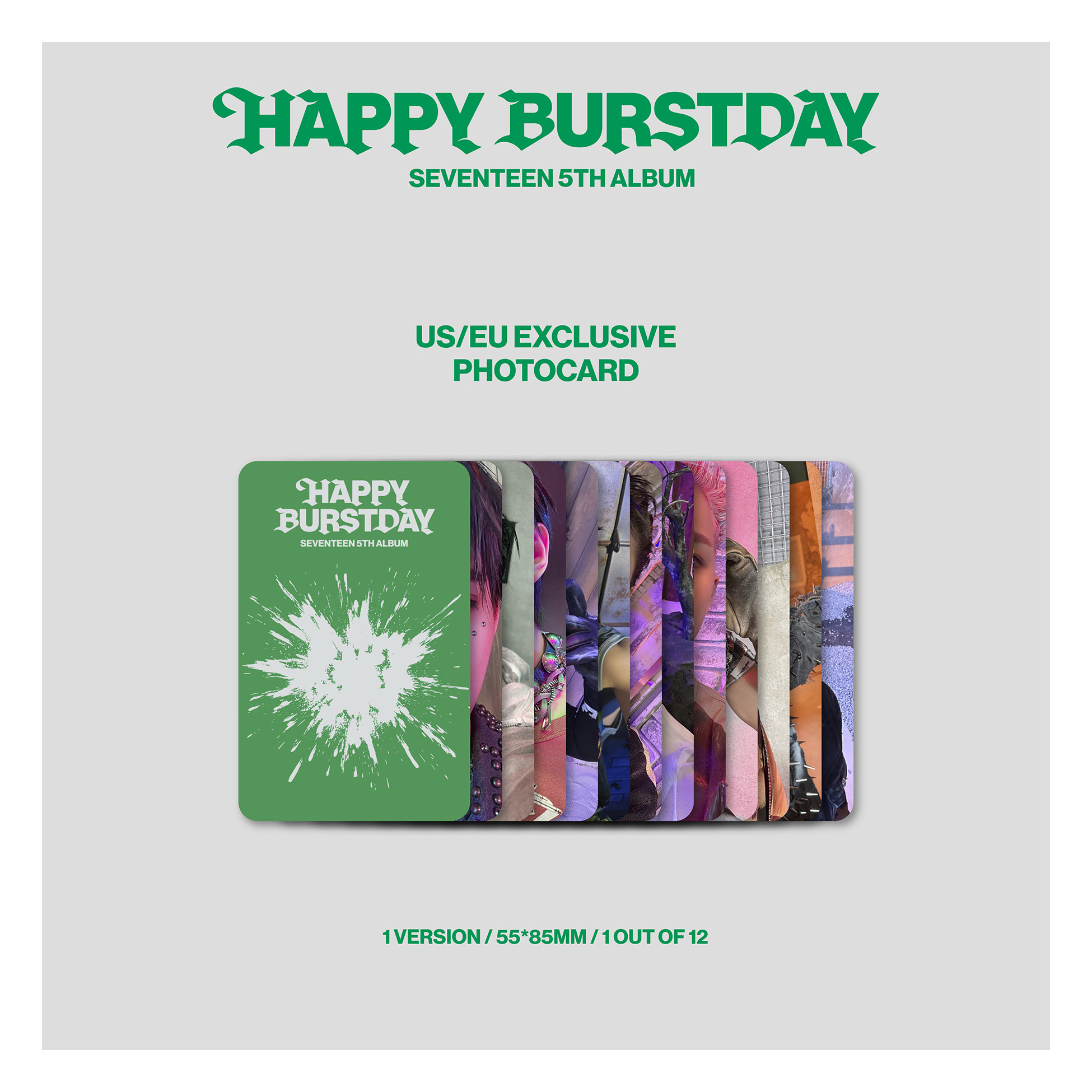 SEVENTEEN HAPPY BURSTDAY 6枚 新品未開封 Amazon.com: SEVENTEEN Happy Burstday [KiT Ver.] 5th Album