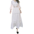 thumbnail image 4 of Vestido de verano Salvador para mujer elegante suelto de playa, 4 of 9