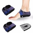 thumbnail image 1 of ZLight Protecteurs de Talons Coussinets de Talon en Gel Ajustables Lavables Réutilisables Hommes Femmes Bleu, 1 of 6