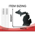 thumbnail image 2 of Metal Michigan Wall Art - Custom Metal US State Sign - 14 Color Options 24, 2 of 5