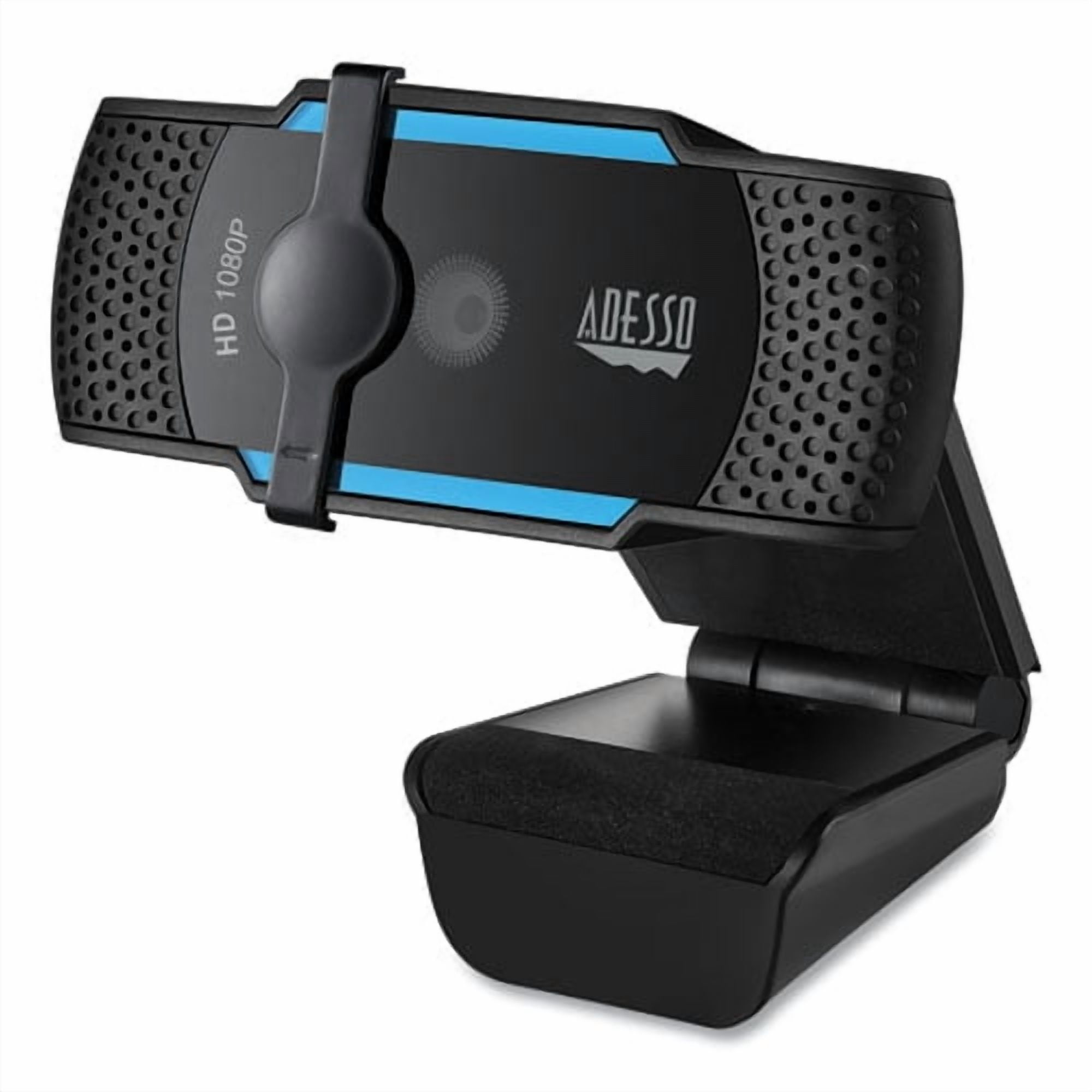 CyberTrack H5 1080P HD USB AutoFocus Webcam with Microphone, 1920 pixels x 1080 pixels, 2 Mpixels, B | Bundle of 2