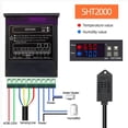 thumbnail image 1 of SHT2000 Temperature Humidity Controller Thermostat Humidistat Indoor Brewing Incubator Thermometer Hygrometer AC110-230V, 1 of 5