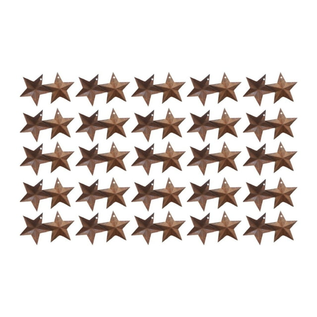 50 piezas de campanas de metal oxidadas Strade Fareast Limited para manualidades decoración de Navidad 4 cm
