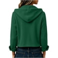 thumbnail image 6 of MOONDU Women's Corduroy Shacket Hooded Button Down Corduroy Jacket Long Sleeve with Pockets Loose Fit Casual Fall Winter Daily Wear, 6 of 7