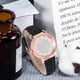 thumbnail image 4 of Reloj De Mujer Con Correa De Cuero, Reloj De Pulsera Informal A La Moda, Cristal Redondo Con Temperamento, Reloj Para Chicas, Empresa Escolar, Hogar Monstrate AP006176-02, 4 of 6