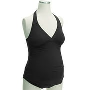 Maternity Halter Tankini Two-Piece Swimsuit