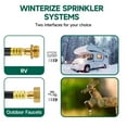thumbnail image 5 of RV Winterizing Kit, Water Blowout,Air Compressor Quick Connect Plug to 3/4inch Hose Blowout Adapter with Valve, 5 of 6