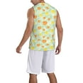 thumbnail image 2 of Sikiie Tree Palms Lemon Basketball Jersey Reversible Men's Mesh Athletic Sports Shirts Training Practice S-4XLLarge, 2 of 6