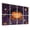 Color 2, variant on 8 Pack Art Acoustic Panels Sound Absorbing Halloween o Lantern Purple Foliage Spooky Elements Decorative Soundproof Wall Panels Self Adhesive for Nursery Game Room Bedroom 48"x32"