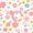 Colorful C, variant on meiyoeat Pink Floral Monogrammed K Twin Sheet Sets For Girls,Cute Cartoon Flower Bedding For Kids,3pcs