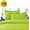 Lime-Green, variant on Elegant Comfort Duvet Sets King
