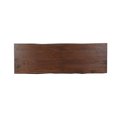 thumbnail image 3 of Taran Designs Belmont 108" Live Edge Solid Wood Dining Table in Dark Brown, 3 of 6