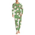 thumbnail image 3 of Renewold 2 PCS Santa Candy Canes Pajama Set for Men Size 5XL Christmas Family Pajamas Lightweight Pj Long Pant with Pockets Soft Athletic Outfits for Jogger Walking, 3 of 5