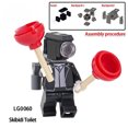 thumbnail image 1 of Skibidi Toilet Action Figures Titan TV Man Titan Speakerman Toilet Man Titan Cameraman Juguetes De Bloque De Construcción Para Niño, 1 of 4