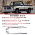 thumbnail image 2 of Kit de Protectores de Umbral de Puerta FEIMAOTUI Compatible con Chevy GMC C10 C20 C30 R10 R20 R30 R1500 R2500 R3500 Pickup 1978–1987, Placas de Umbral de Puerta de Aluminio (Set de 4 Piezas), 2 of 7
