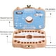 thumbnail image 2 of Caja de madera para guardar dientes de leche, cámara para niños, caja para guardar dientes de leche, caja para recoger y conservar el cabello fetal, 2 of 4