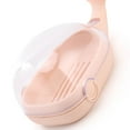 thumbnail image 4 of Soap Boxwith Lid,Soap Box Double Layer Soap Container Soap Box Remarkable Clarity, 4 of 5