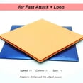 thumbnail image 4 of LOKI RXTON 5 High Elasticity Table Tennis Rubber Sticky Red Ping Pong Rubber Pips In High-density Sponge Black Pingpong Rubber Red, 4 of 6