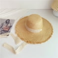 thumbnail image 6 of SikaFu Summer Wind Hat Big Cave, Mao Bian Lafite Paifang Hat Female Beach Hat Out Of The Sea Resort Sunscreen Slipper, 6 of 9