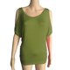 thumbnail image 2 of Dnzceghtig Camisetas de manga corta con hombros descubiertos para mujer, blusa suelta de verano, murciélago, 2 of 5