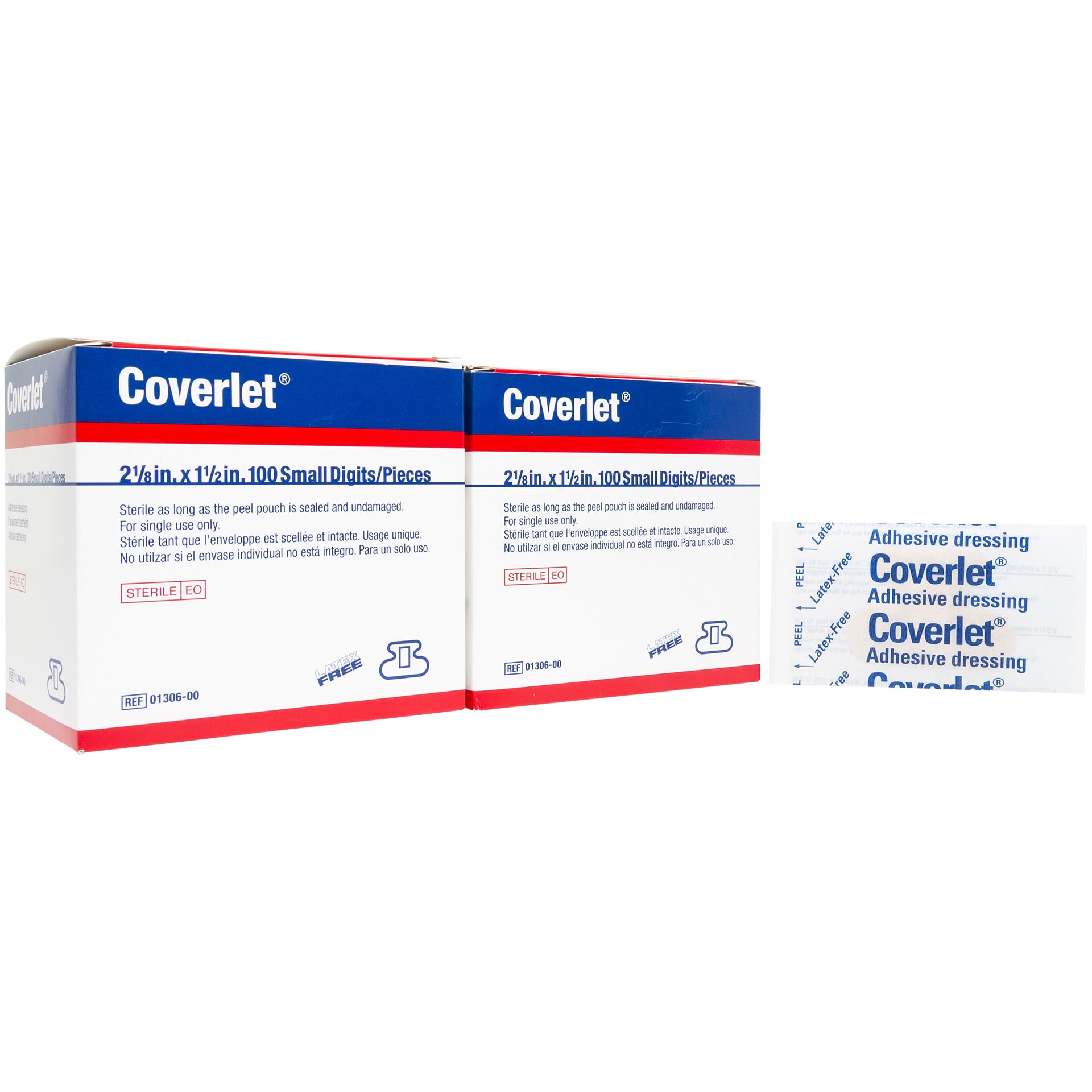 Coverlet Finger Bandages Small Digit Box of 100 2ct
