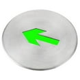 thumbnail image 5 of Voiceine Emergency Exit Sign Glow in the Dark Exit Stainless Steel Directional Floor Sign for Indoor and Outdoor for Business Office Warehouse, 5 of 10