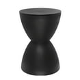 thumbnail image 1 of Modern Hourglass Stool, Side Table Hourglass Shaped Stool Modern End Table Round Outdoor Stool Side Table Stool for Shoe Changing Home Use 43x30cm, 1 of 7