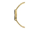 thumbnail image 2 of Jowissa Facet Radiant Gold Plated Swiss Quartz 26x30mm Case Women's Watch, 15mm Band - Black Dial, 2 of 7