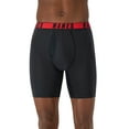 thumbnail image 3 of Hanes Moves Men's Anti-Chafe Long Leg Boxer Brief, Total Support Pouch, 3-Pack, 8" Inseam, 3 of 10