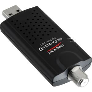 Hauppauge WinTV-dualHD Dual TV Tuner, USB 2.0 Compatible - Functions: Video Recording, TV Tuning, Digital TV Receiver, HDTV Tuning - USB 2.0 - ATSC, Clear QAM - Electronic Program Guide - PC - (Best Recording Program For Pc)