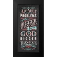 thumbnail image 2 of Marrott, Stephanie 10x18 Black Modern Framed Museum Art Print Titled - Your Problems, 2 of 5