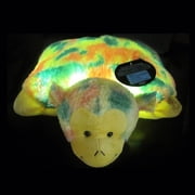 Pillow Pets - Mini Glow Pets Childs Night LED Lights Plush Rainbow Pillow - Monkey 12Lx6.9Wx5.5H